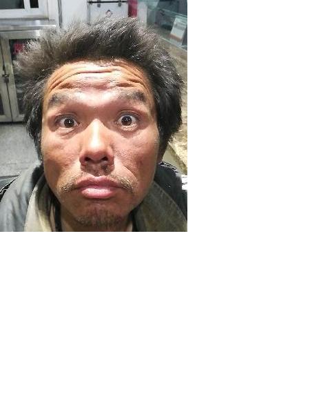 流浪人员马新汉照片，让爱回家