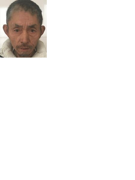 流浪人员黄进忠照片，让爱回家