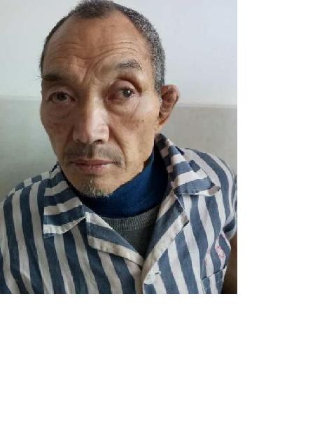 流浪人员王大庆照片，让爱回家