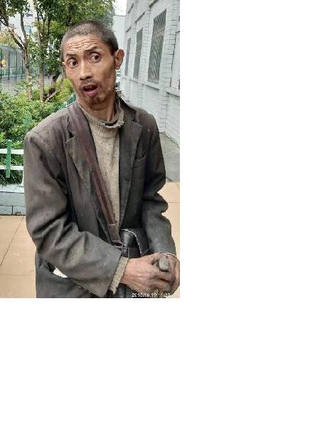 流浪人员桥亭红叶照片，让爱回家