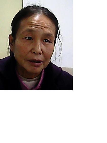 流浪人员助5015女精神病人照片，让爱回家