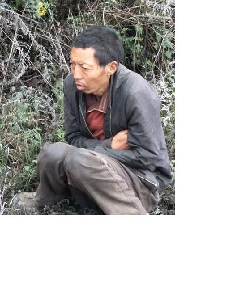 流浪人员泉救路照片，让爱回家