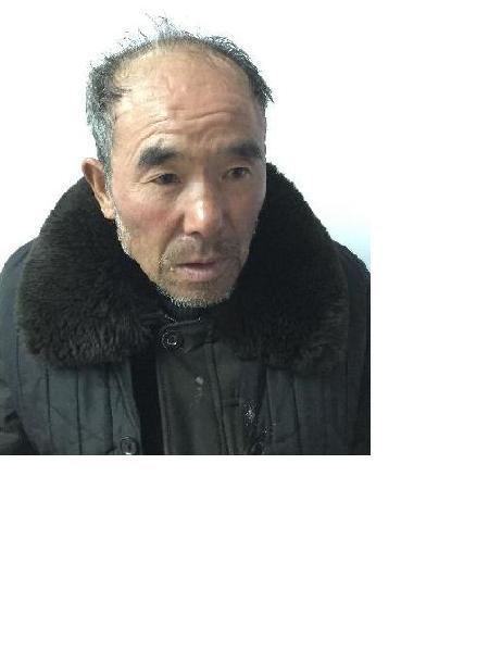 流浪人员无名氏20190208001照片，让爱回家