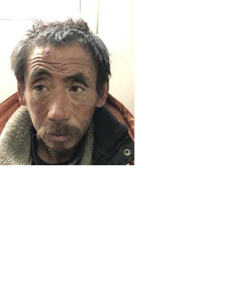 流浪人员李道温照片，让爱回家