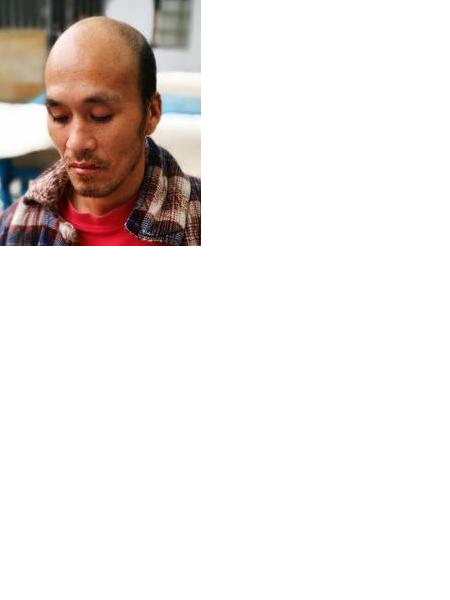流浪人员吴明鹏照片，让爱回家
