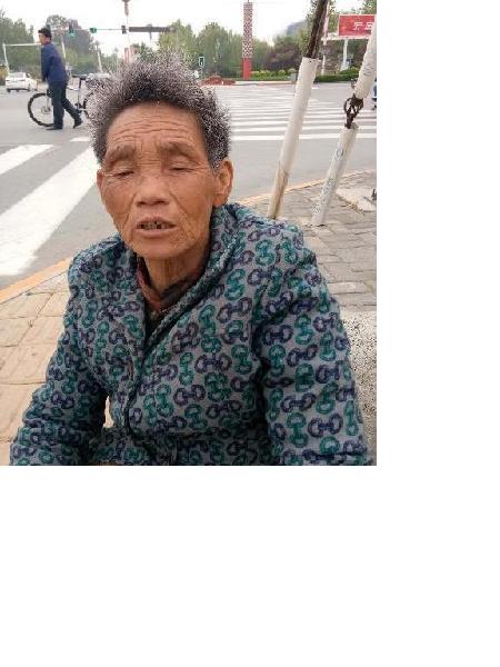 流浪人员2018041301照片，让爱回家