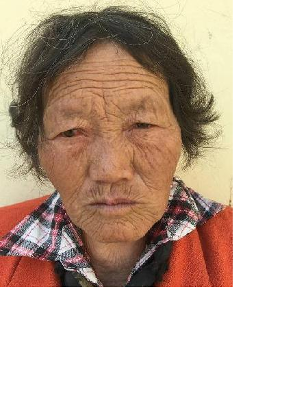流浪人员叶和芬照片，让爱回家