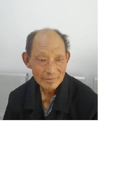 流浪人员李古田照片，让爱回家