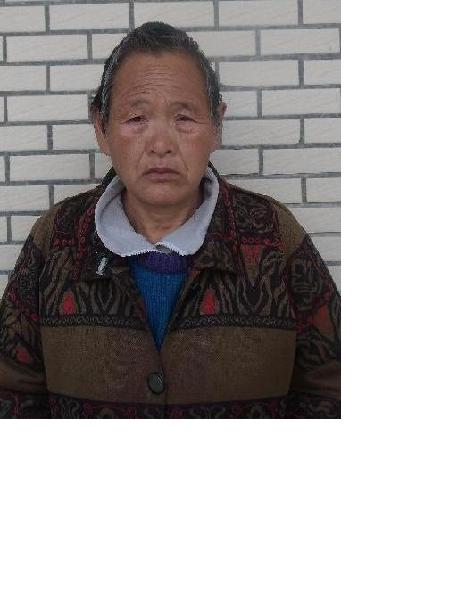 流浪人员无名氏（杨梅）照片，让爱回家