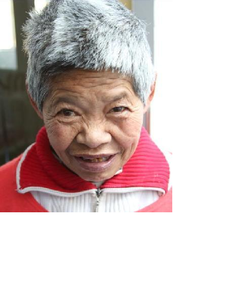 流浪人员无名氏女六照片，让爱回家