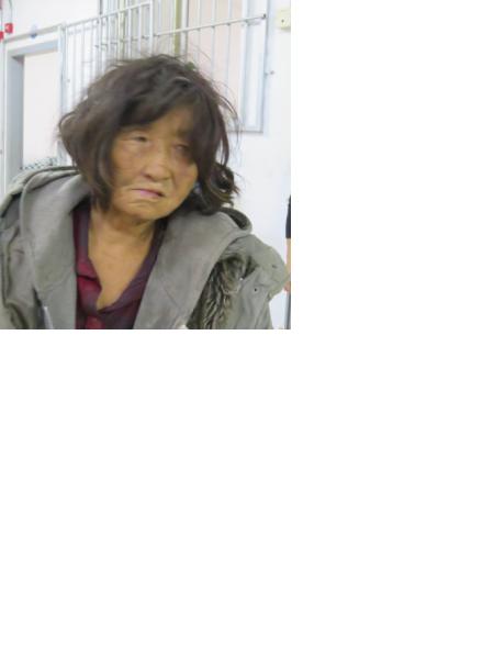 流浪人员揭救18122202照片，让爱回家
