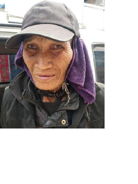流浪人员无名氏8照片，让爱回家