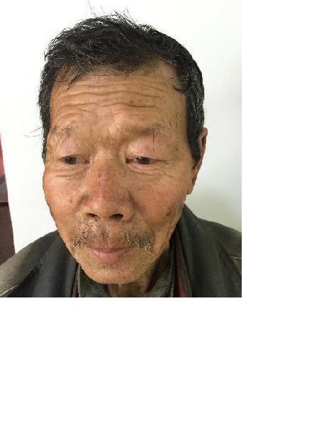 流浪人员明民主照片，让爱回家