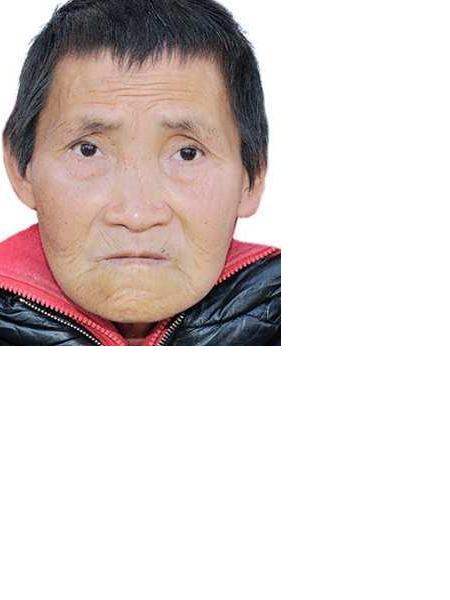 流浪人员刘力群照片，让爱回家