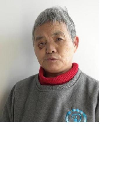 流浪人员阳家英照片，让爱回家