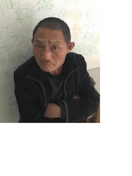 流浪人员无名男照片，让爱回家