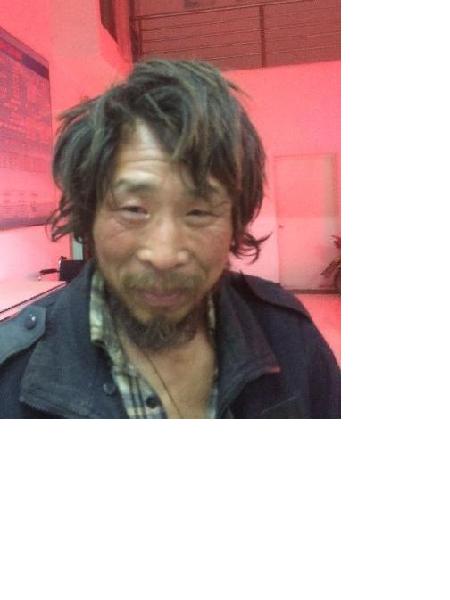 流浪人员张根强（音）1704022照片，让爱回家