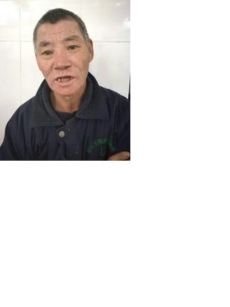 流浪人员M17003照片，让爱回家