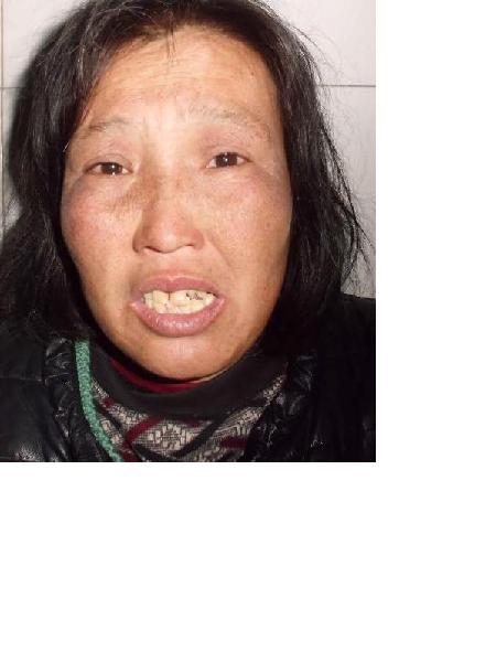 流浪人员李萍照片，让爱回家