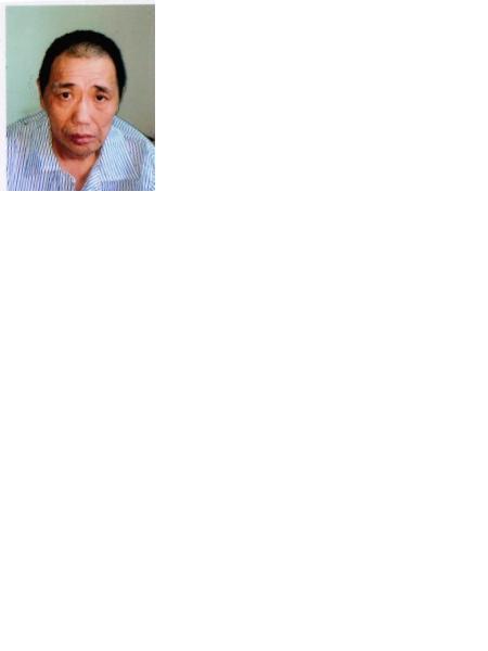流浪人员救助男1照片，让爱回家