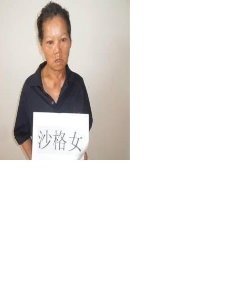 流浪人员沙格女照片，让爱回家