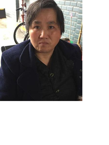 流浪人员张于芬照片，让爱回家