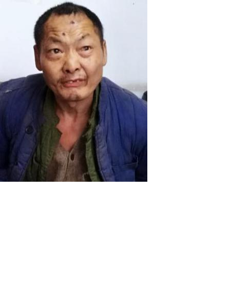 流浪人员无名氏（苟阳颐）照片，让爱回家