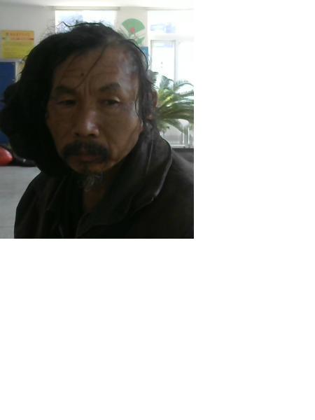 流浪人员无名男照片，让爱回家