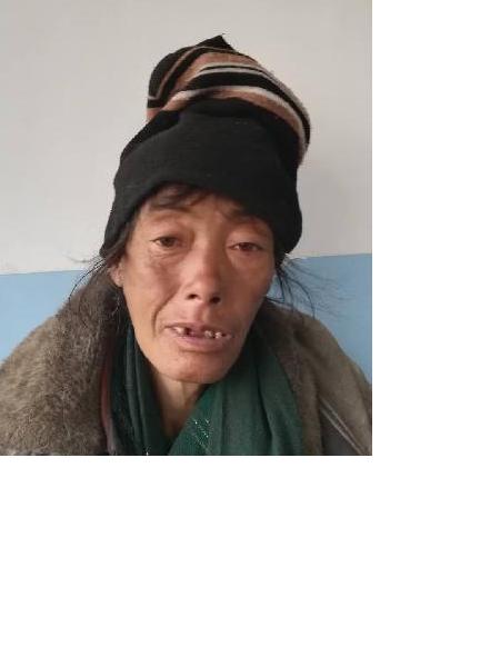 流浪人员无名氏2019029照片，让爱回家