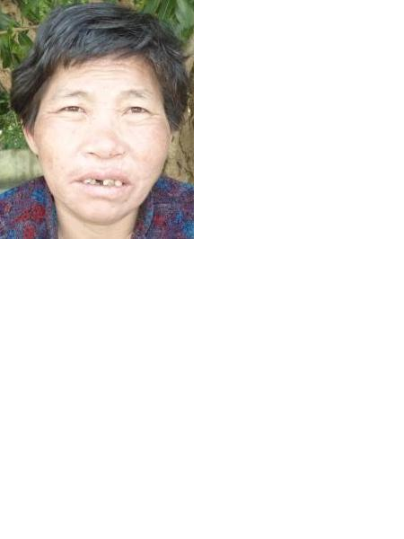 流浪人员无名女照片，让爱回家