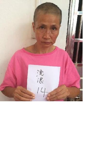 流浪人员流浪14照片，让爱回家