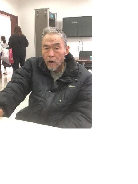 流浪人员薛桂华（自称）照片，让爱回家