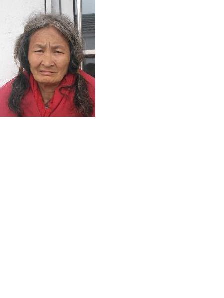流浪人员无名女照片，让爱回家