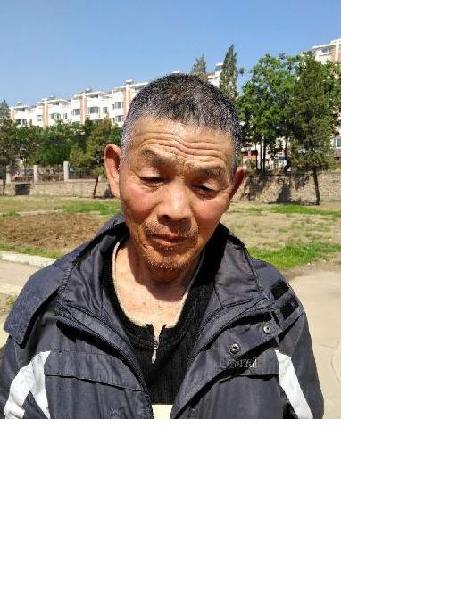 流浪人员王亚龙（代用名）照片，让爱回家