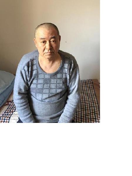 流浪人员陈金贵照片，让爱回家