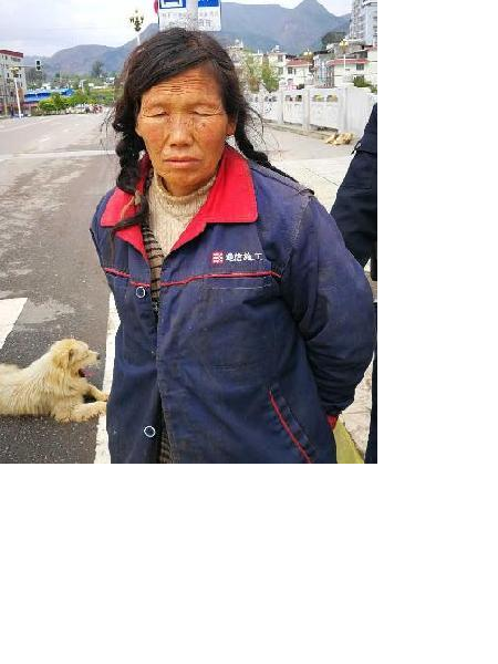 流浪人员无名氏1照片，让爱回家