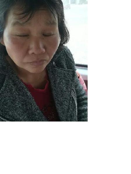 流浪人员金凤74照片，让爱回家