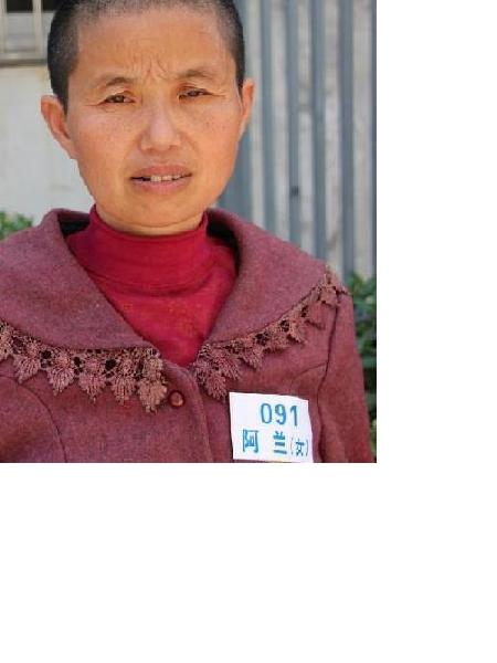 流浪人员阿兰照片，让爱回家