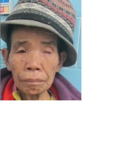 流浪人员夏南草照片，让爱回家