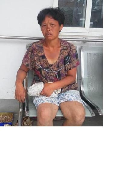 流浪人员中岗派出所女照片，让爱回家