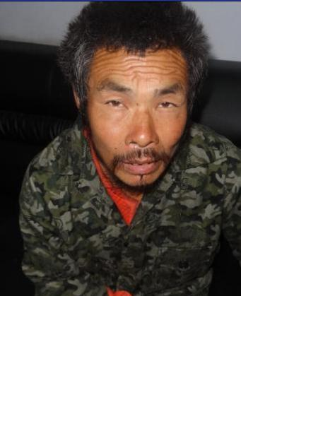 流浪人员无名氏（吴志高）照片，让爱回家