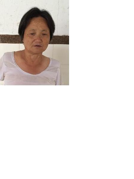 流浪人员大致坡女照片，让爱回家