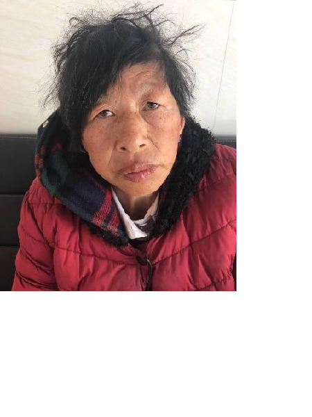 流浪人员蒙禾罗照片，让爱回家