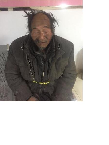 流浪人员成小汪照片，让爱回家