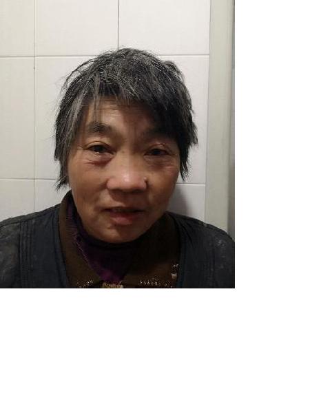 流浪人员周福平（暂取）照片，让爱回家