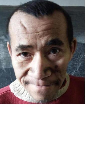 流浪人员福来明照片，让爱回家
