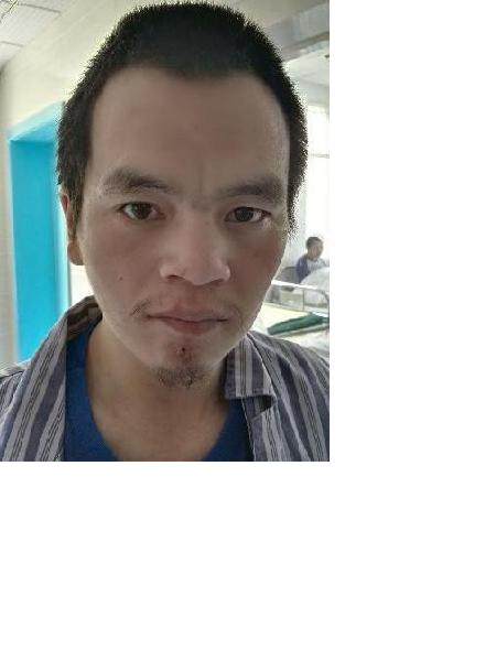 流浪人员康蓝照片，让爱回家