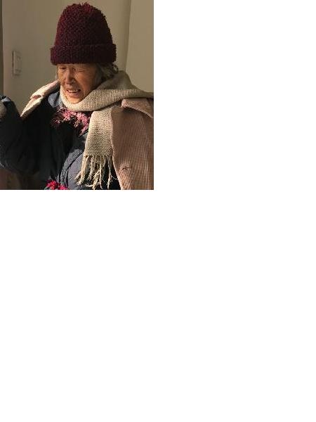 流浪人员无名老太照片，让爱回家