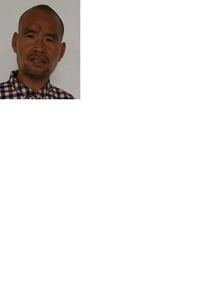 流浪人员政晓军照片，让爱回家