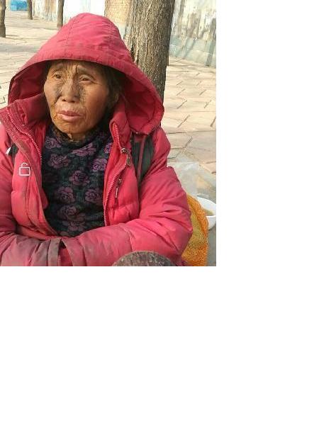 流浪人员无名氏001照片，让爱回家